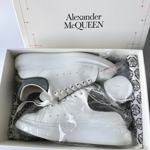 Alexander McQueen Matte Transparent Oversized Sneaker - Picture 2 of 8